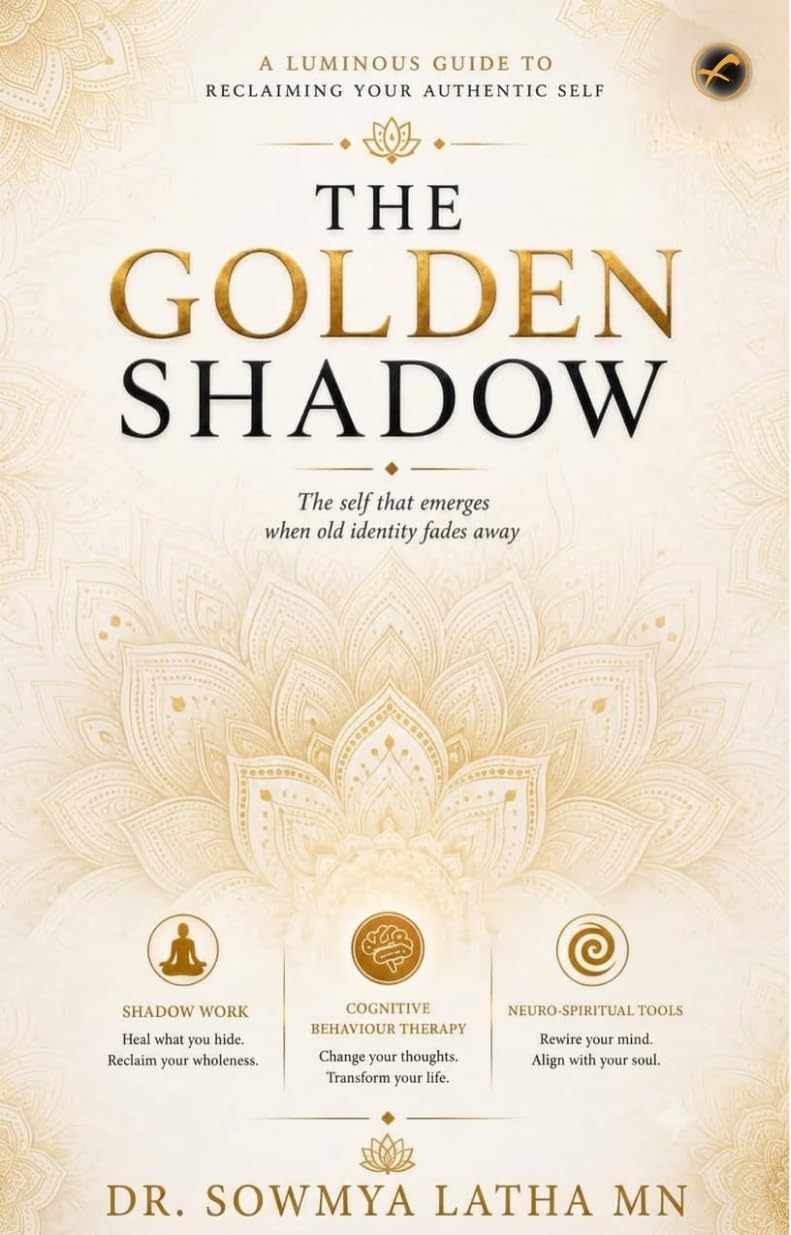 Cover of The Golden Shadow by Dr. Sowmya Latha MN